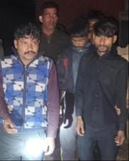 One miscreant injured in encounter, four arrested