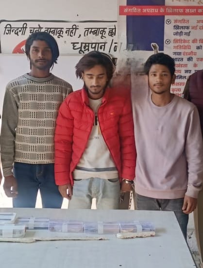 Three arrested for stealing from locked houses