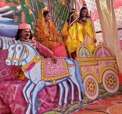 The audience became emotional after watching the drama of King Dasharath's death