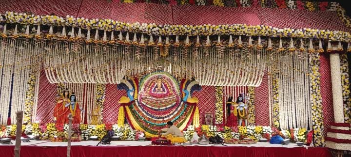 If I had not had your support, I would not have been able to survive in this world...but Shyam devotees danced vigorously.