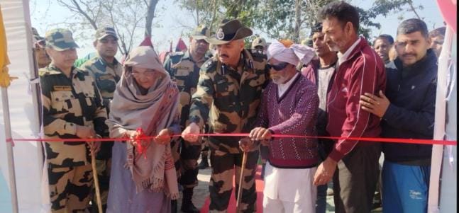BSF organized free medical camp in Rajpura