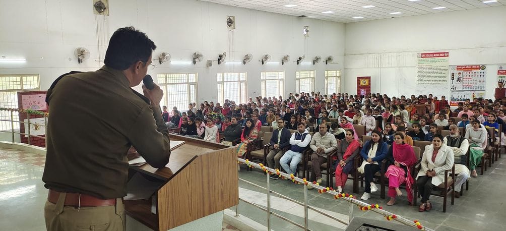 Gave message to youth not to take drugs