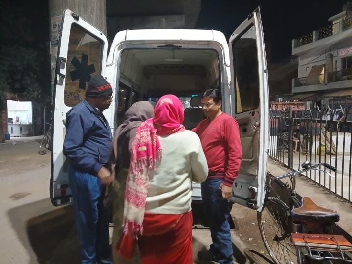 The condition of the fasting woman deteriorated and she was admitted to hospital