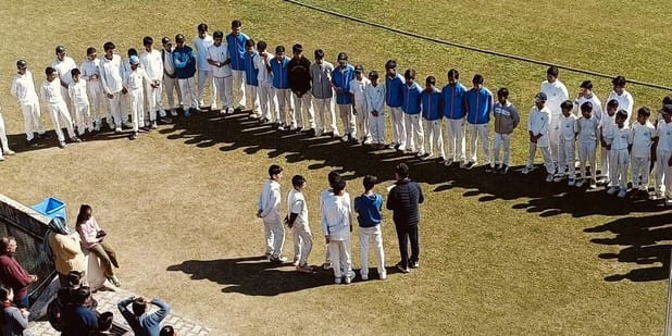 Selection of under-16 cricket team in Bilaspur