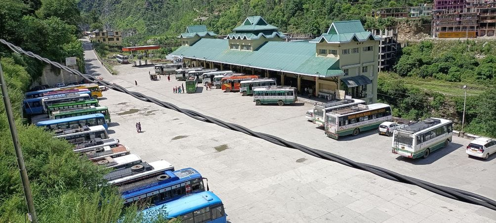 Problem of buses in Rampur depot, HRTC, Rampur Bushahr