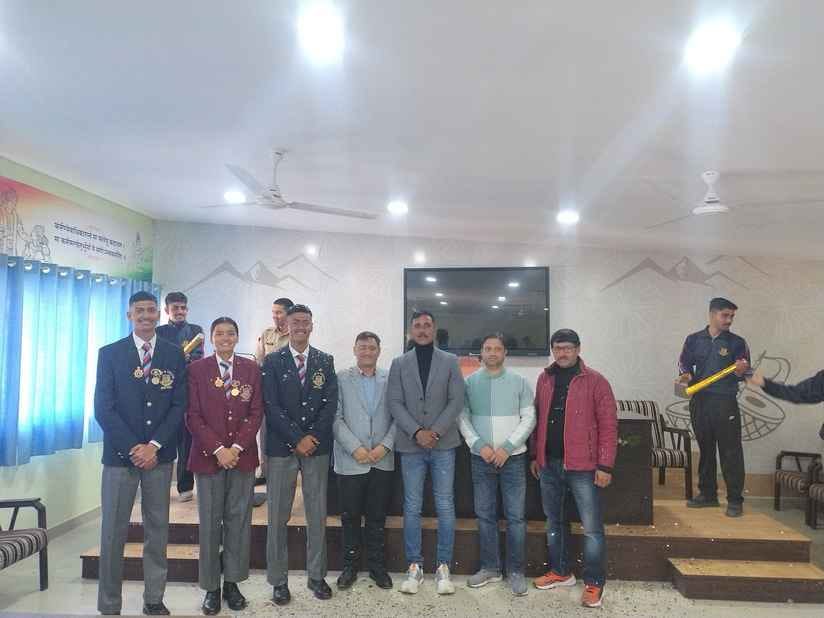 NCC cadets who participated in Republic Day parade honored