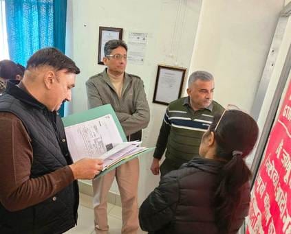 jammu, administration, inspection, clinic