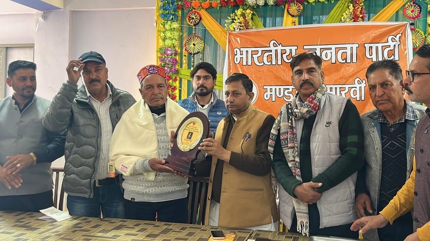 Hariman Sharma honored for being selected for Padmashree Award