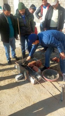 Professionals learned construction techniques for earthquake resistant buildings