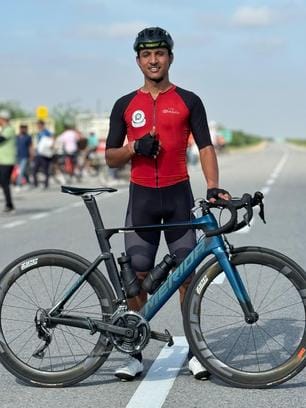 Neeraj is making the district famous in cycling, family and friends call him golden player