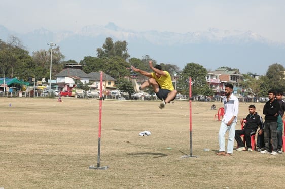 Best runner Rishika and runner Karthik Sharma selected