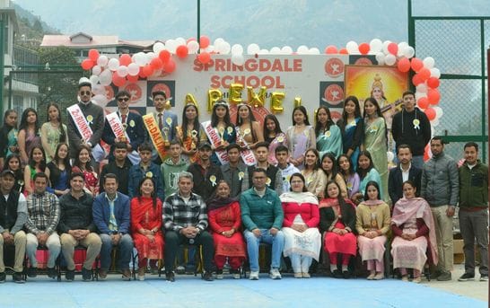 Farewell ceremony organized at Spring Dale School