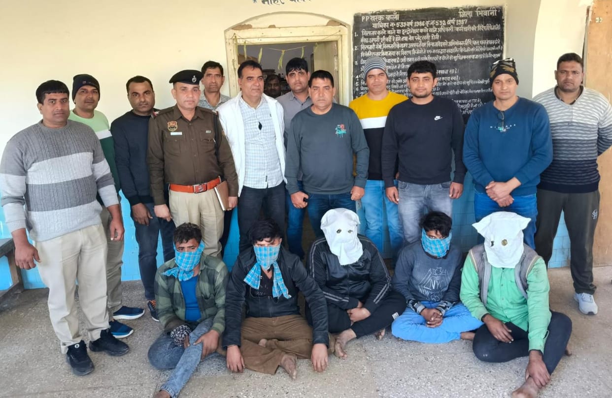5 buffaloe thieves arrested in combat