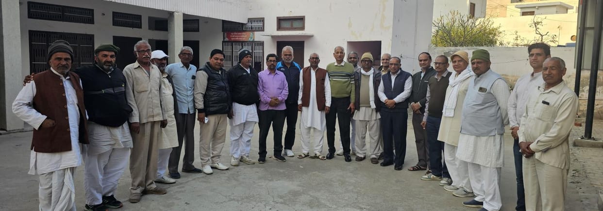 Various organizations of Brahmin community held a meeting in Lord Parshuram Bhavan.
