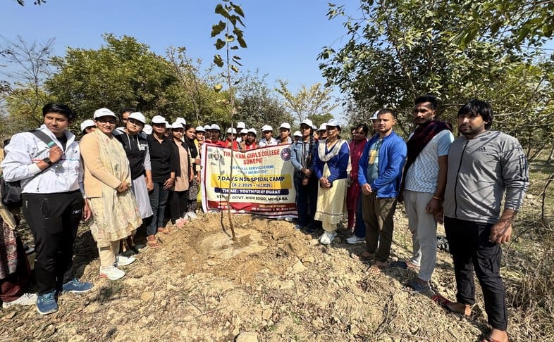 NSS volunteers visited Oxygen GardenNSS volunteers visited Oxygen Garden