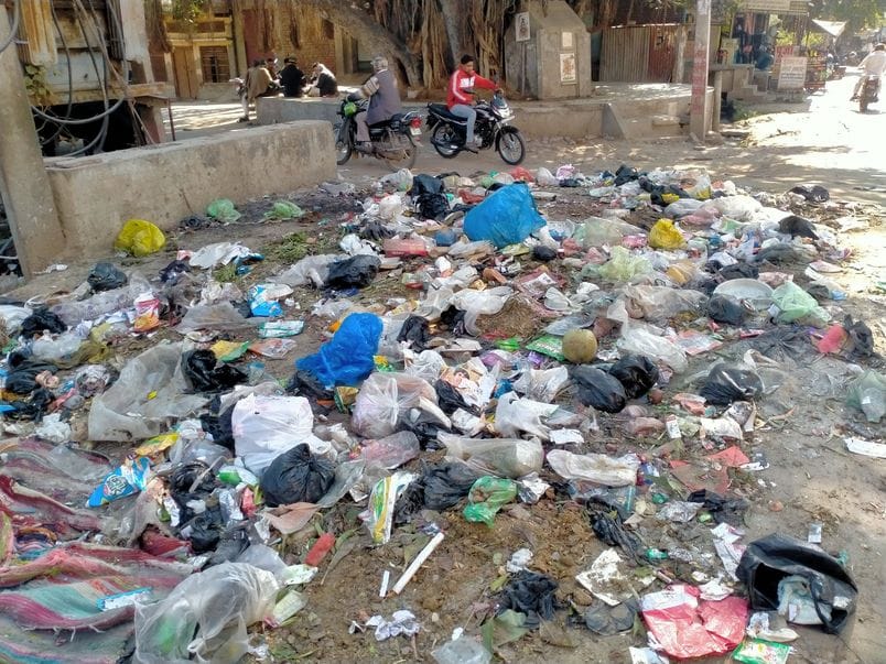 Sanitation system in the city is breaking down