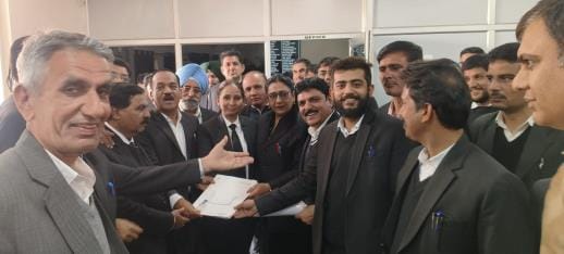 Bar elections: Dinesh filed nomination for the post of head and five candidates for other posts