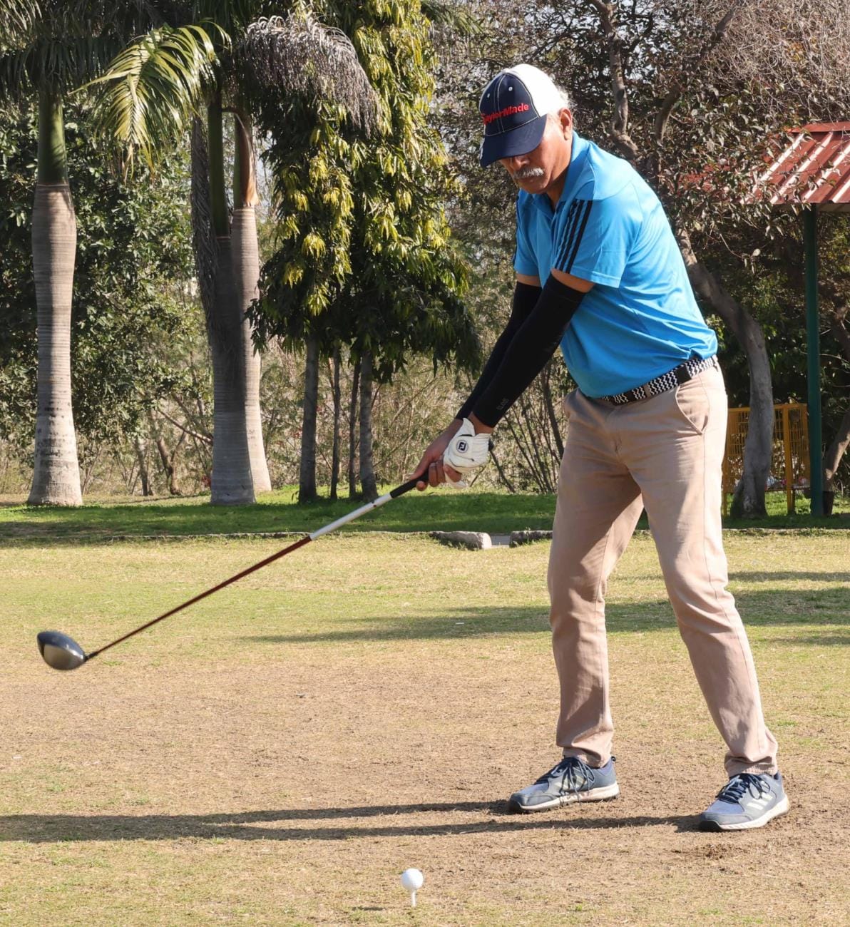 Colonel GC Sharma won by 72 points in the Amateur Golfers Society Golf Tournament