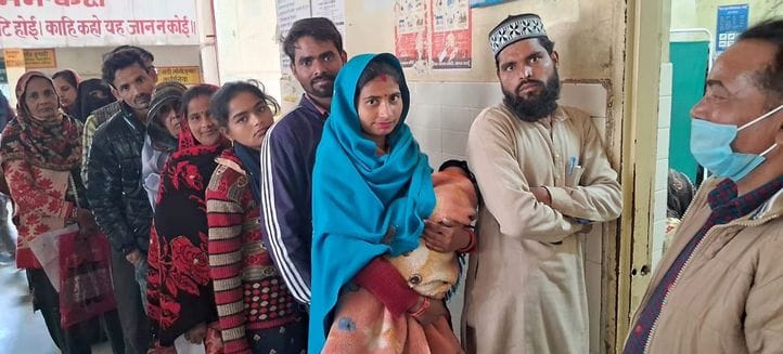 Patients of cold and cough increased due to changing weather