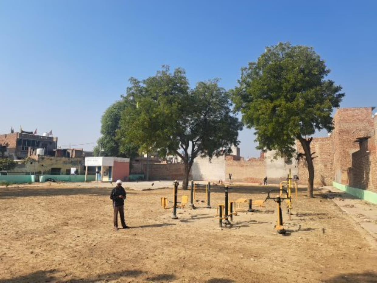 Tau Devi Lal Park construction work will be completed this month, residents of four wards will get benefits