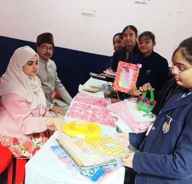 On the first day, experimental examinations were conducted at 24 examination centers in the district.