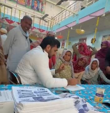 Health check up camp organized on the occasion of Satguru Ravidas Jayanti