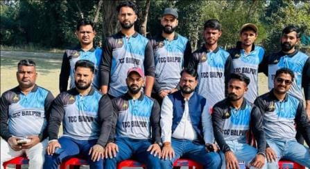 Tiranga Cricket Club won the quarter final match