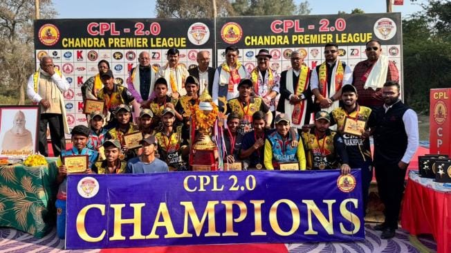 CM Gorakhpur won the trophy by defeating Chandra Kanpur in Chandra Premier League