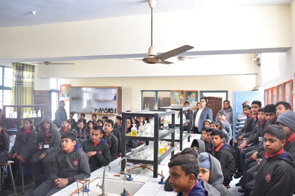 Interacted with students in discussion on examination