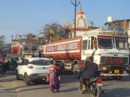 Drivers of heavy vehicles getting worried due to route diversion