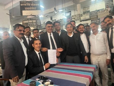 Seven candidates compete for the post of head in the District Bar Association elections