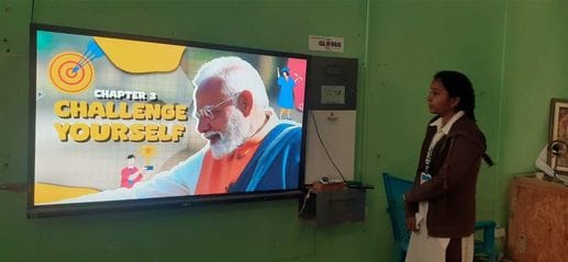 The happiness doubled after watching discussion on examination