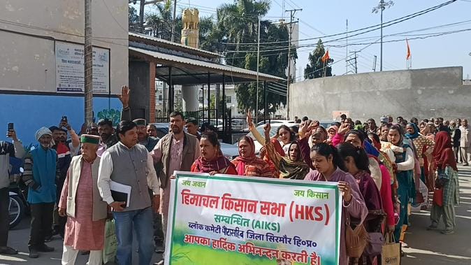 farmers pradarshan