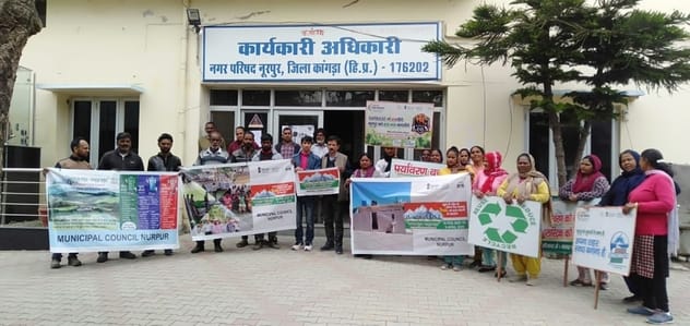 Door to door will be told in Noorpur, why separate wet and dry waste