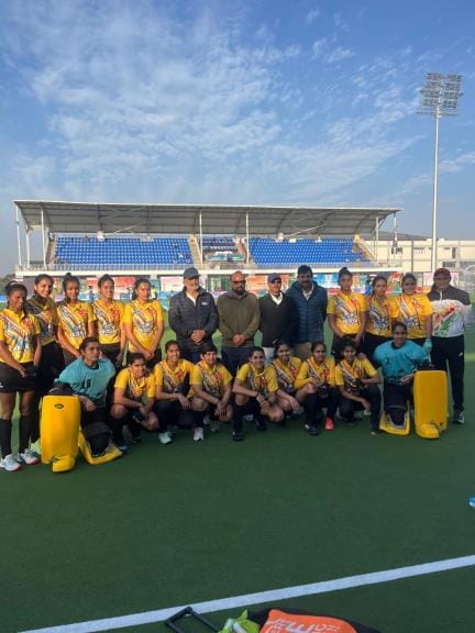 Haryana team in semi-finals of National Hockey Games