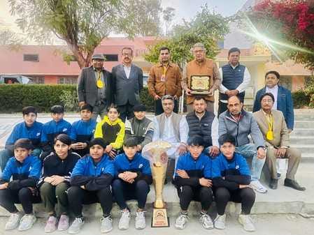 Dahar's team stood third in women's kabaddi competition
