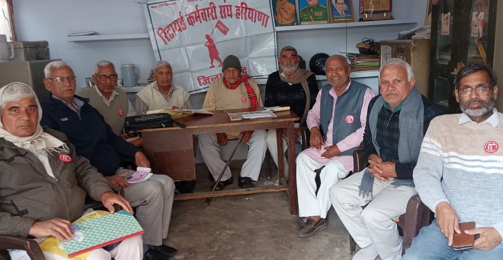 Retired employees will participate in Kurukshetra CM residence halt.