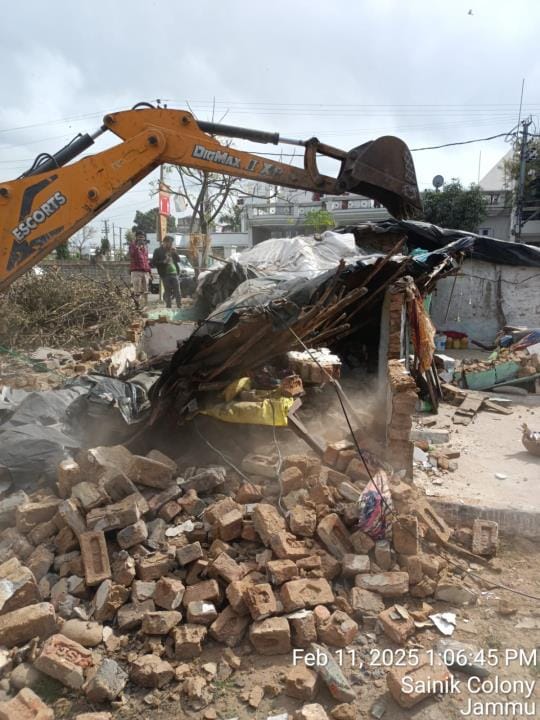 jammu, encrochment dreve