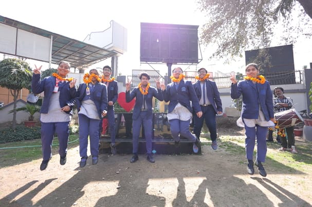 Eight students of JPS performed well in JE Mains