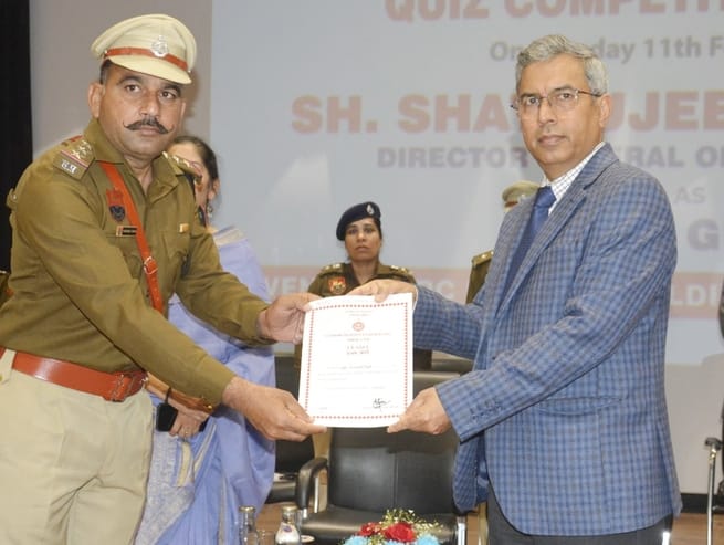 DGP honored CIA in-charge and ASI on crime control