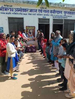 Dr. Ravidas Jayanti celebrated at Bhimrao Ambedkar Bhawan