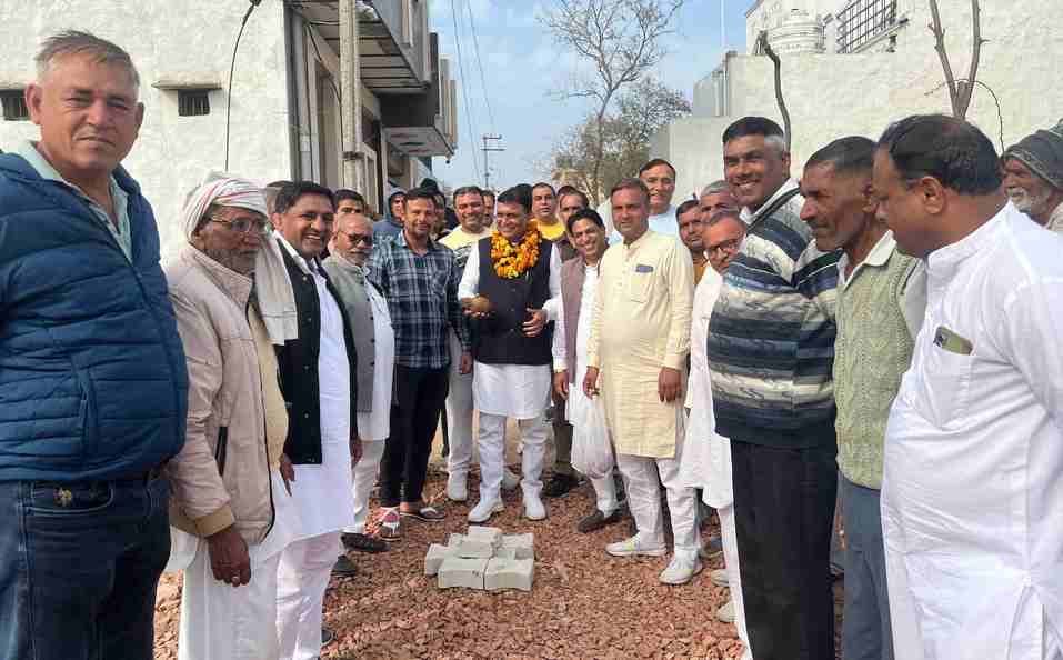 Three streets will be constructed in Lova Khurd and Nuna Mazra with Rs 15 lakh