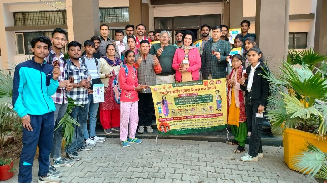 Albendazole given to 2000 children in government college