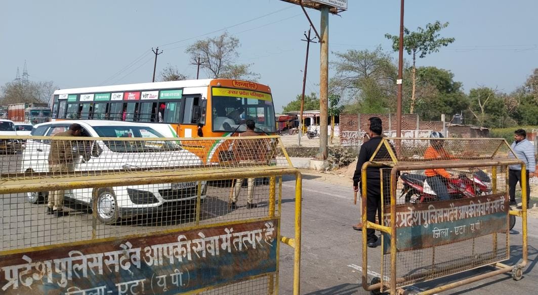 Vehicles from other states stopped, problem increased due to diversion
