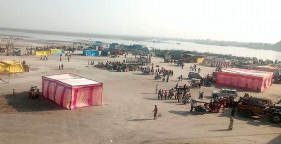Crowds will gather in Kachla today on Magh Purnima, barricading has been done on all four ghats