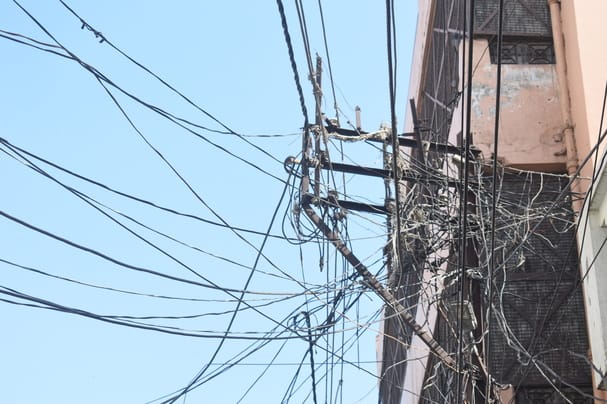 Deteriorated wires inviting accidents Underground cable not installed in Chhatarpur village