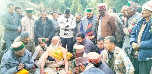 Gadhai festival in the temple of Rai Nag Devta