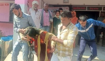 Bike riding tube well operator lost his life due to car collision