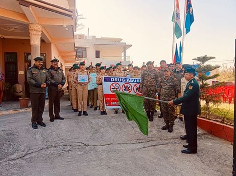 Three cadets who participated in the Republic Day Parade honored