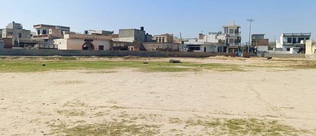 Uchana Kalan park is in bad shape, there are no swings and no grass growing in the park.